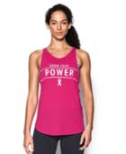Under Armour Women's Ua Power In Pink Your Power Strappy Tank