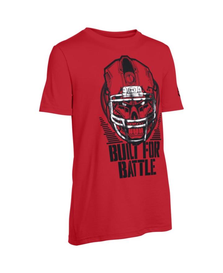 Under Armour Boys' Ua Battle Helmet T-shirt