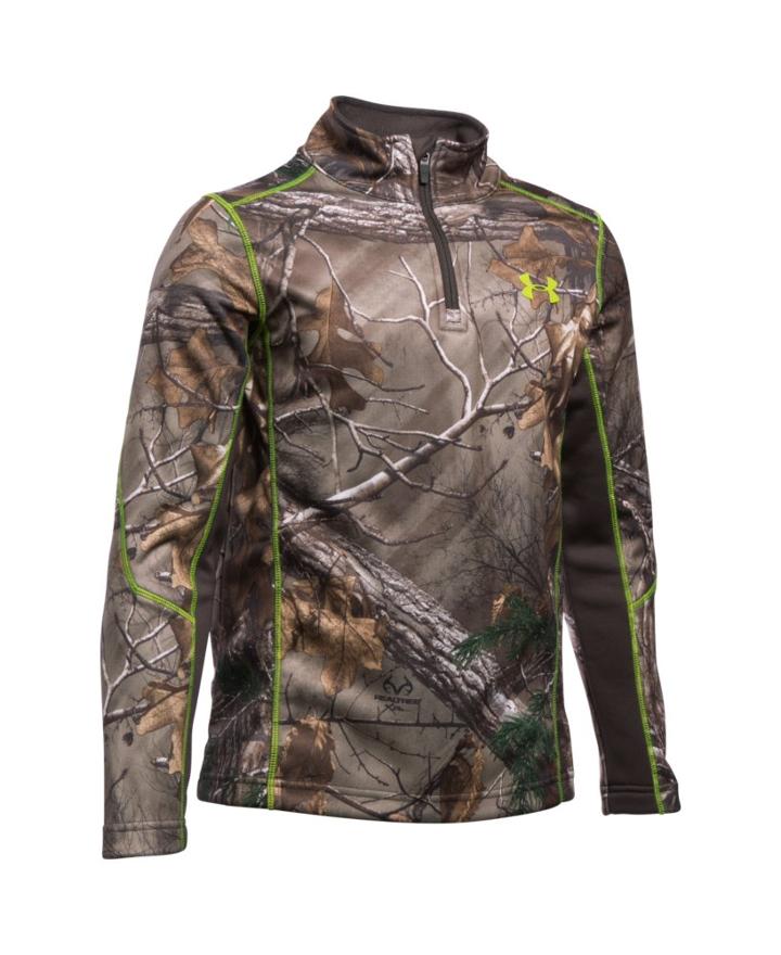Under Armour Boys' Ua Armour Fleece Scent Control 1/4 Zip