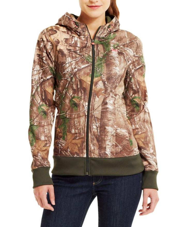 Under Armour Women's Camouflage Full Zip Hoodie
