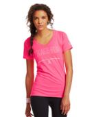 Under Armour Women's Ua Power In Pink Race V-neck