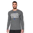 Under Armour Men's Los Angeles Dodgers Ua Tri-blend Long Sleeve T-shirt