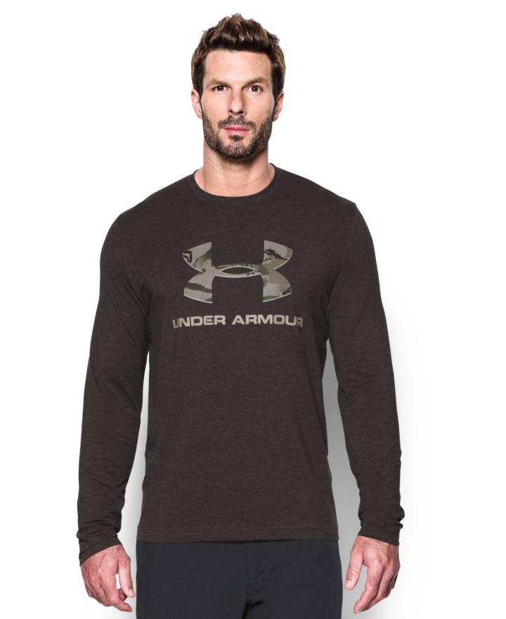 Under Armour Men's Ua Camo Logo Long Sleeve T-shirt