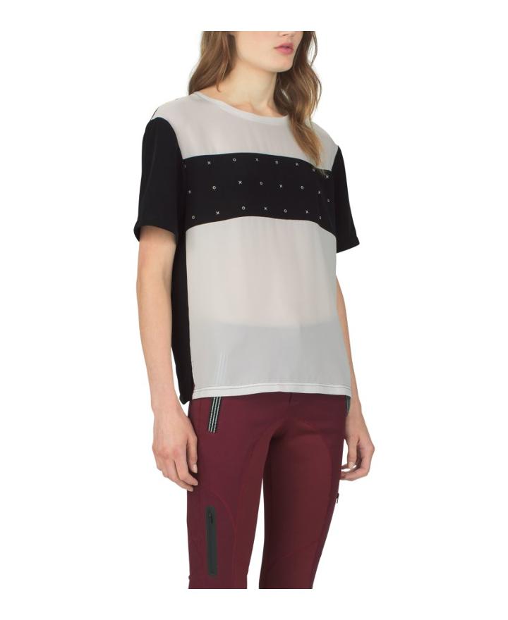 Under Armour Women's Uas Downtown Xo Graphic Flowy Crew
