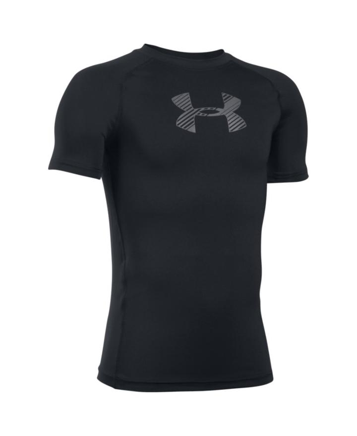 Under Armour Boys' Heatgear Armour Short Sleeve Fitted Shirt
