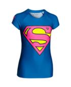 Girls' Under Armour Alter Ego Heatgear Sonic Supergirl T-shirt