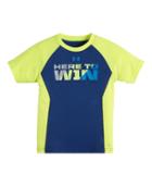 Under Armour Boys' Pre-school Ua Here To Win T-shirt