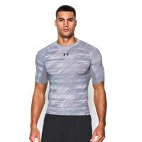 Under Armour Men's Ua Heatgear Armour Printed Short Sleeve Compression Shirt