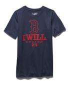 Under Armour Boys' Boston Red Sox I Will Ua Tech T-shirt