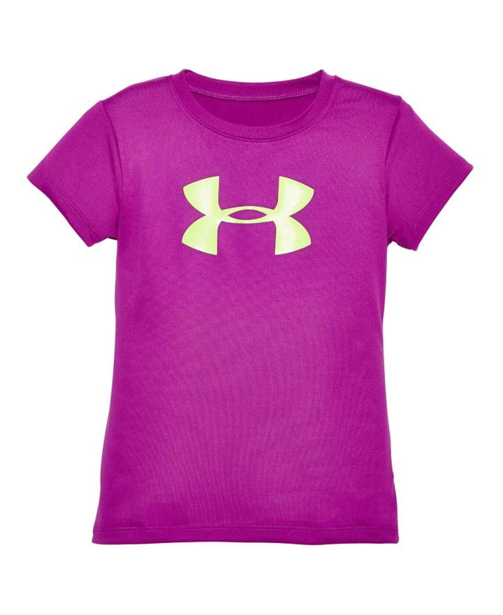 Under Armour Girls' Pre-school Ua Big Logo T-shirt