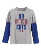 Under Armour Boys' Pre-school Ua No Shortcuts Slider