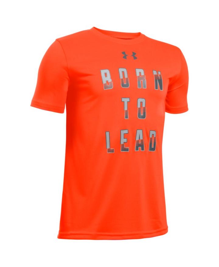 Under Armour Boys' Ua Born To Lead Short Sleeve T-shirt