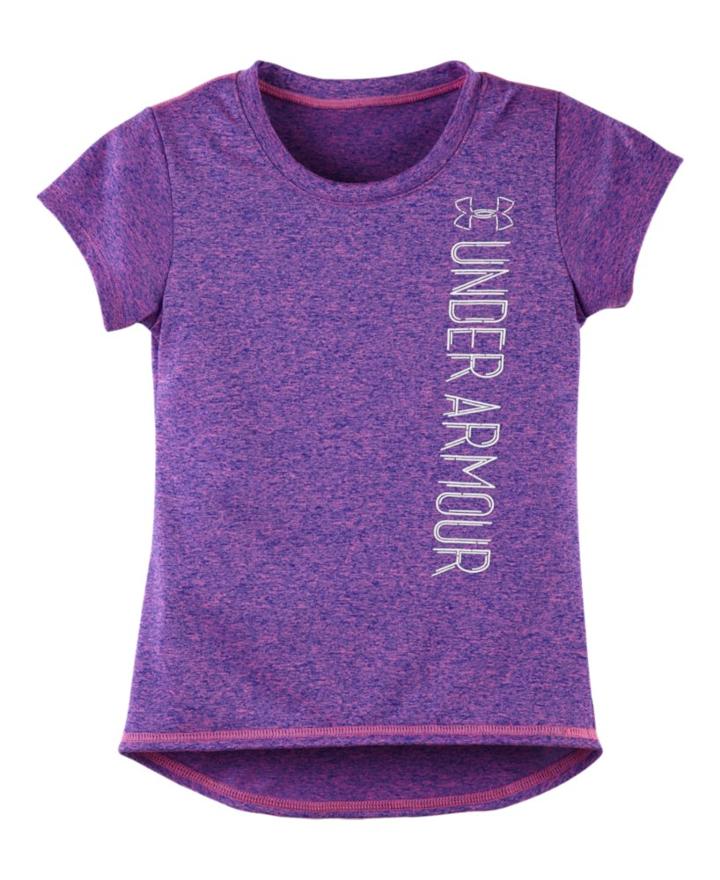Under Armour Girls' Infant Ua Co-mingled Logo T-shirt