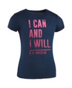 Under Armour Girls' Toddler Ua I Can And I Will T-shirt