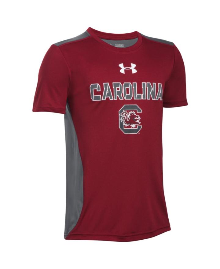 Under Armour Boys' South Carolina Ua Tech Cb T-shirt
