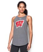 Under Armour Women's Wisconsin Charged Cotton Tie Tank
