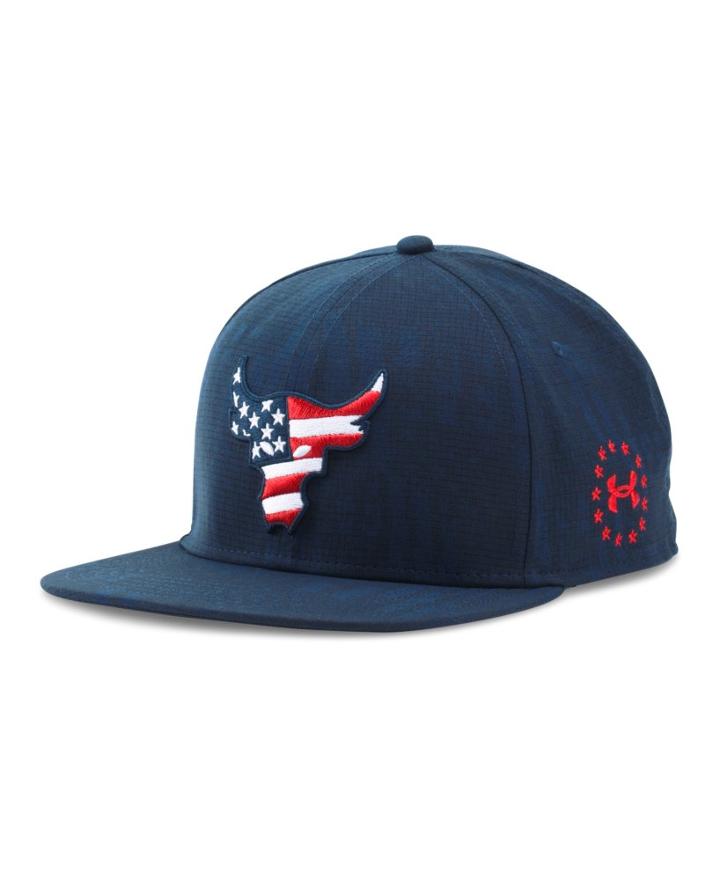 Under Armour Men's Ua X Project Rock Freedom Snapback Cap