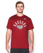 Under Armour Men's Wisconsin Ua Tech Cb T-shirt