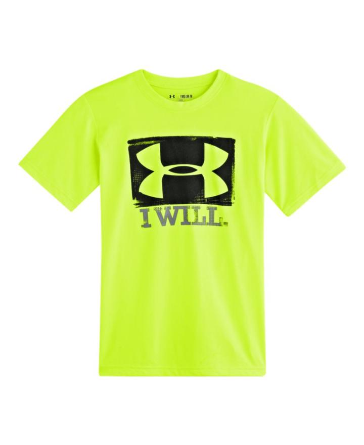 Under Armour Boys' Ua I Will T-shirt