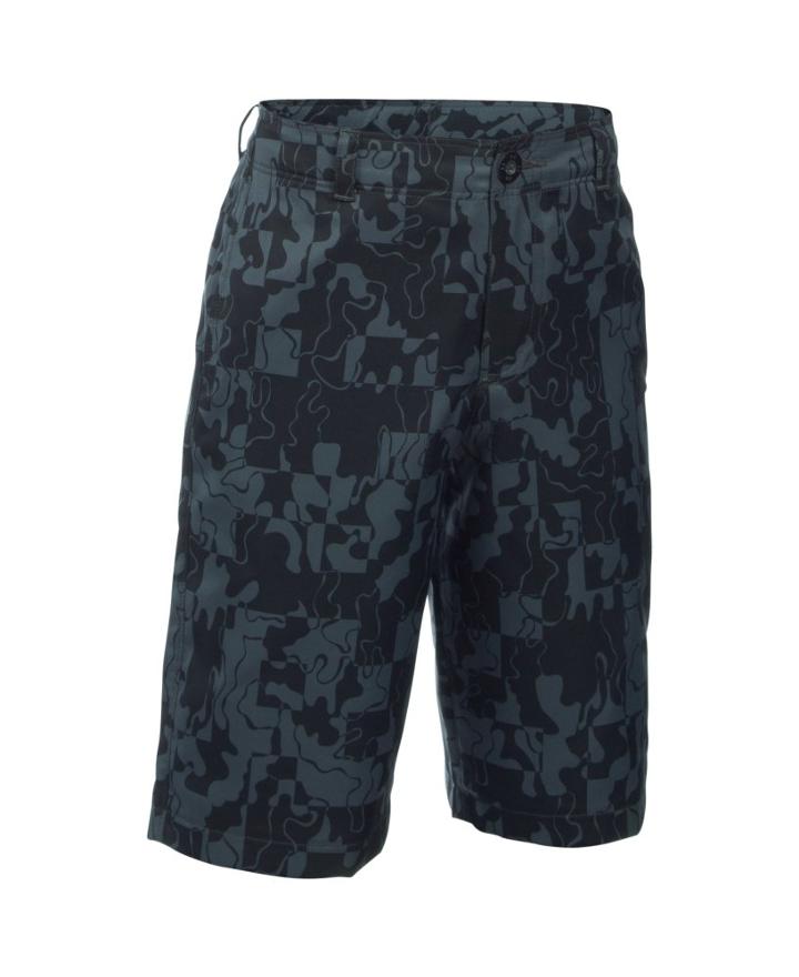 Under Armour Boys' Ua Match Play Printed Cargo Golf Shorts