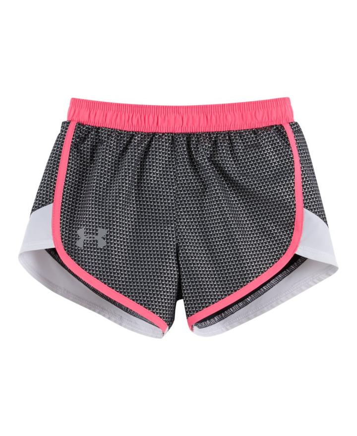 Under Armour Girls' Pre-school Ua Checkpoint Fast Lane Shorts