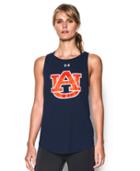 Under Armour Women's Auburn Charged Cotton Tie Tank