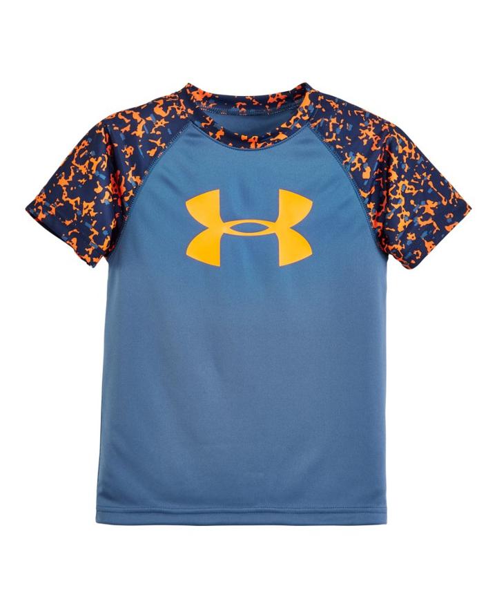 Under Armour Boys' Pre-school Ua Mega Micro Camo Raglan T-shirt