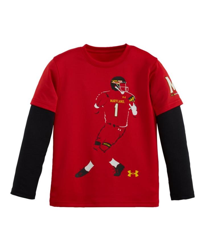 Under Armour Boys' Infant Maryland Football Player Slider