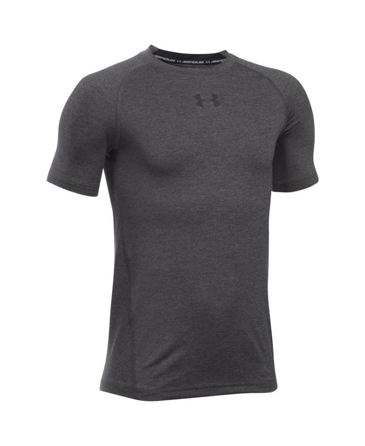 Under Armour Boys' Ua Heatgear Armour Short Sleeve Fitted Shirt