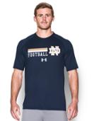Under Armour Men's Notre Dame Ua Tech Sideline T-shirt