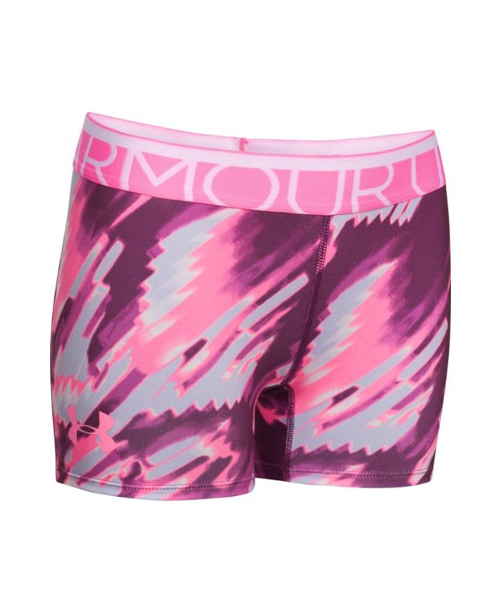 Under Armour Girls' Ua Heatgear Armour 3 Printed Shorty