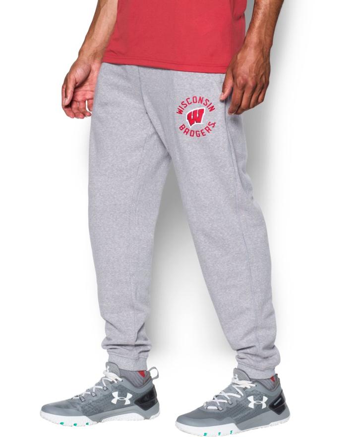 Under Armour Men's Wisconsin Ua Tri-blend Joggers