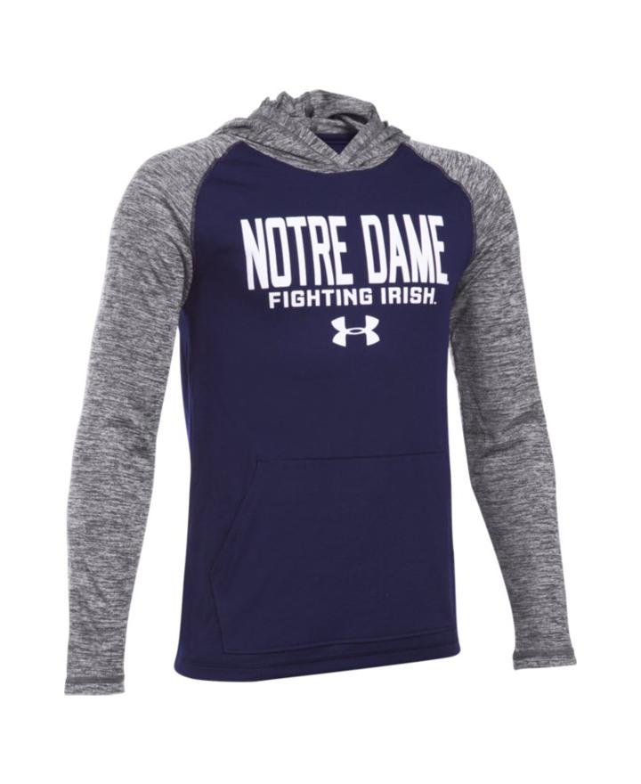 Under Armour Boys' Notre Dame Ua Tech Hoodie