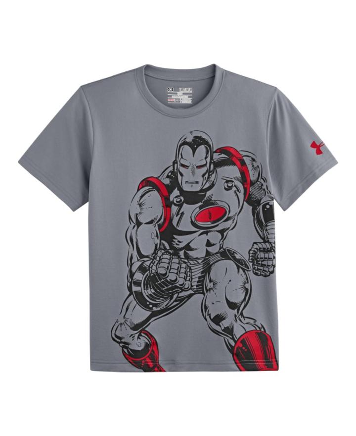 Boys' Under Armour Alter Ego Iron Man Action T-shirt