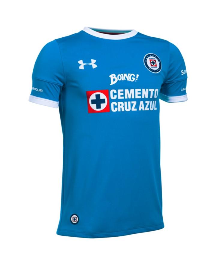 Under Armour Kids' Cruz Azul 16/17 Home/third Replica Jersey