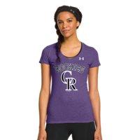 Under Armour Women's Colorado Rockies Charged Cotton Tri-blend T