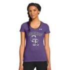 Under Armour Women's Colorado Rockies Charged Cotton Tri-blend T