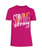 Under Armour Girls' Ua Staying Strong T-shirt