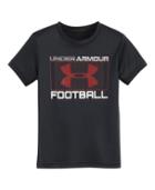 Under Armour Boys' Toddler Ua Football Grid Short Sleeve T-shirt