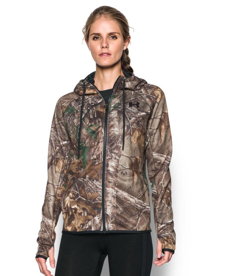 Under Armour Women's Ua Storm Camo Full Zip Hoodie