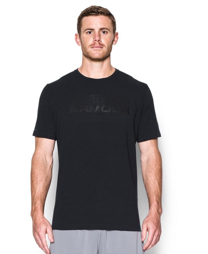 Under Armour Men's Ua Mesh Gel Wordmark T-shirt