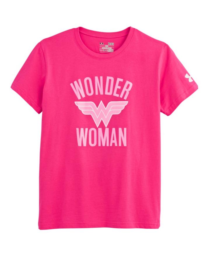 Girls' Under Armour Alter Ego Wonder Woman Foil T-shirt