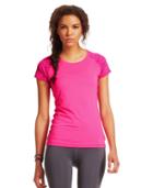 Under Armour Women's Heatgear Sonic Raglan Printed Short Sleeve