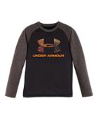 Under Armour Boys' Toddler Ua Hunt Big Logo Raglan Long Sleeve
