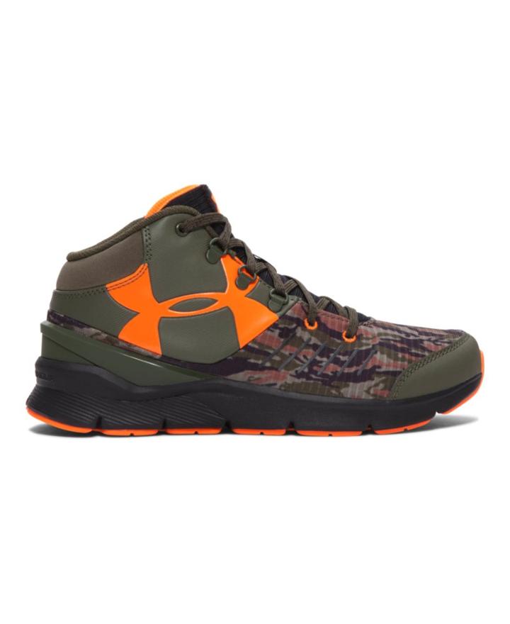 Under Armour Boys' Grade School Ua Overdrive Mid Combat D Shoes