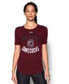 Under Armour Women's South Carolina Charged Cotton Short Sleeve T-shirt