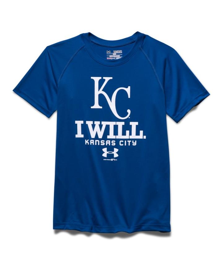 Under Armour Boys' Kansas City Royals I Will Ua Tech T-shirt