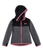 Under Armour Girls' Toddler Ua Hundo Full Zip Hoodie