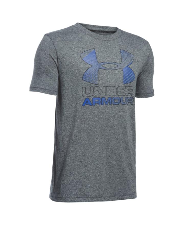 Under Armour Boys' Ua Hybrid Big Logo T-shirt