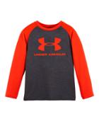 Under Armour Boys' Toddler Ua Core Raglan Long Sleeve